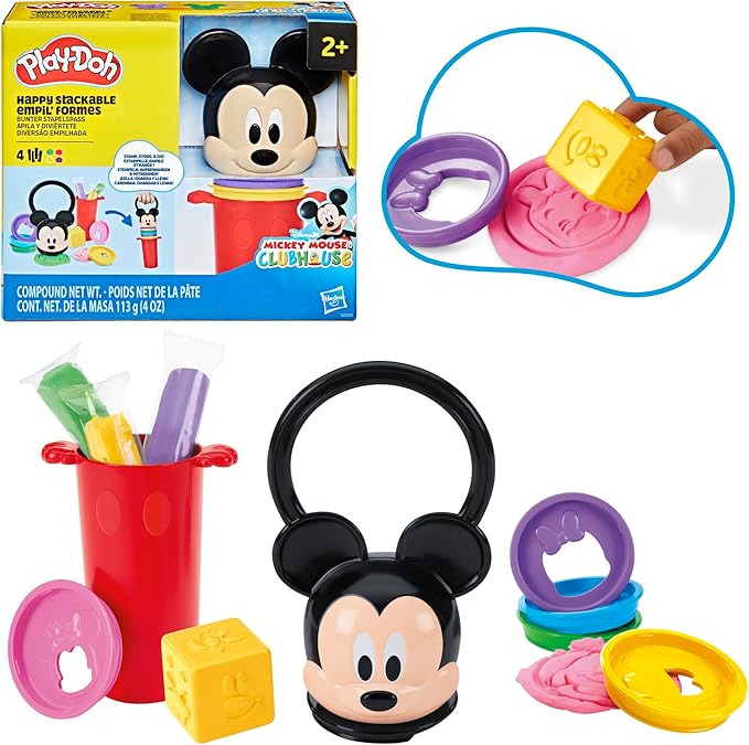 d4bc4162d3c56801ae202f35236514a3 Play Doh Disney Junior Happy Stackable - immagine 1
