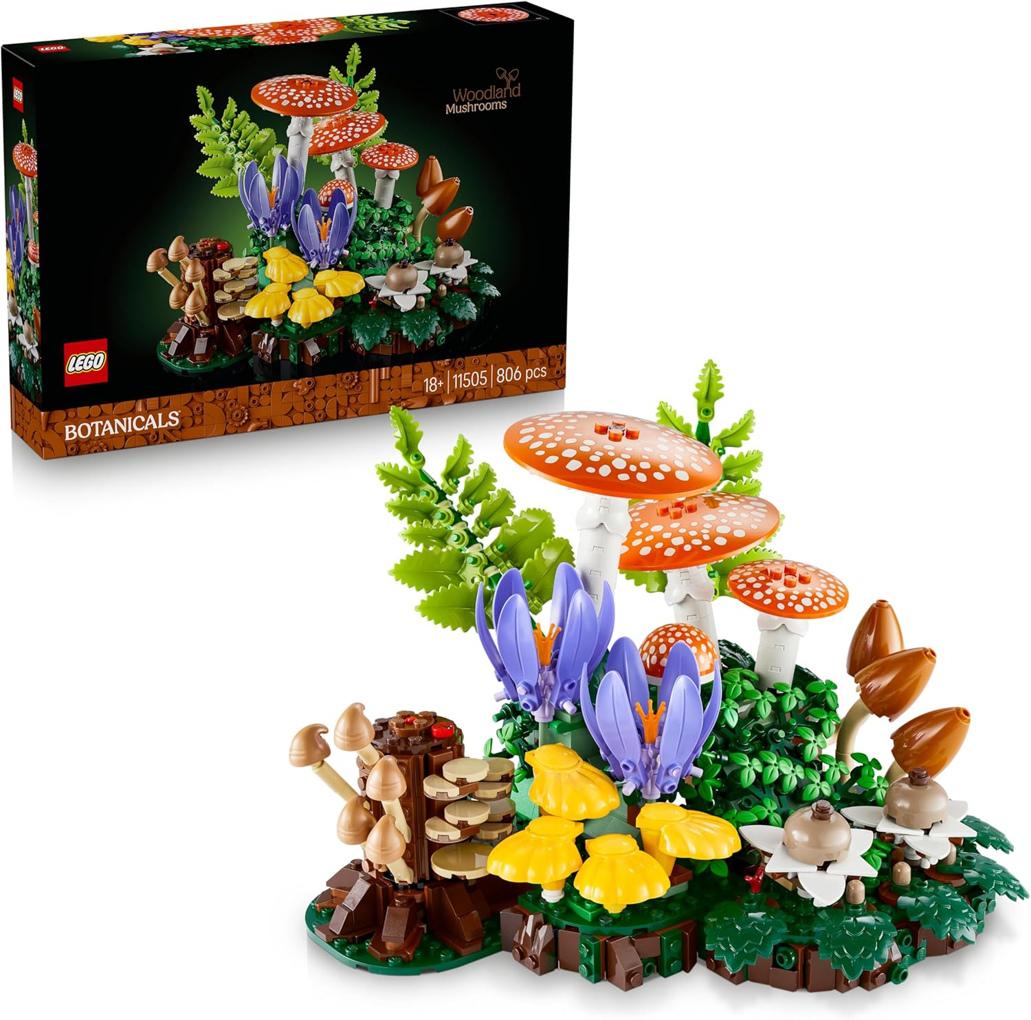 d4cfb1402fefb5946733d19330de72b7 Lego Botanicals Funghi del bosco - immagine 1