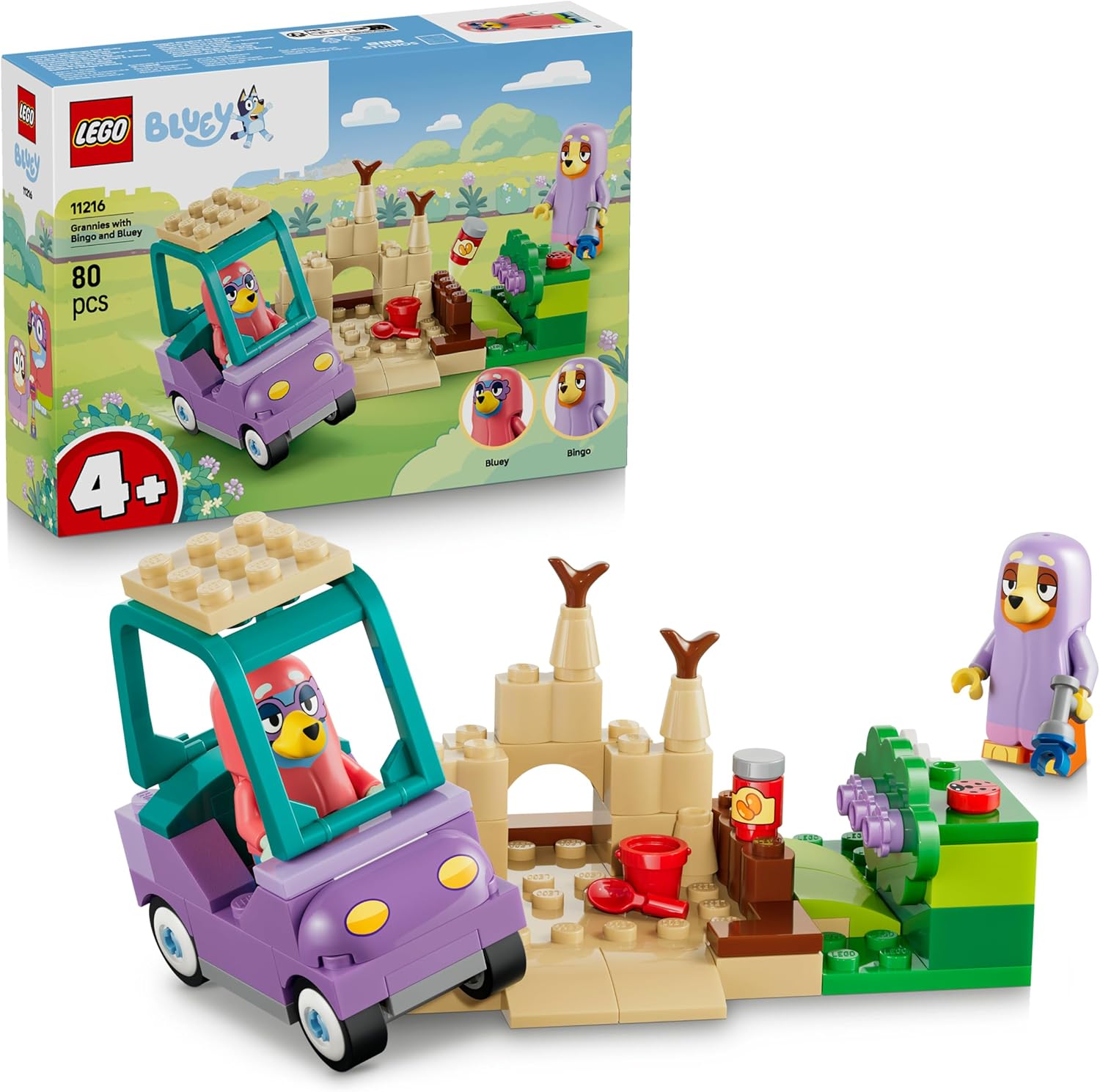 d6b927b15d11858414bf74a1fdaa6017 Lego Bluey Nonne con Bingo e Bluey - immagine 1