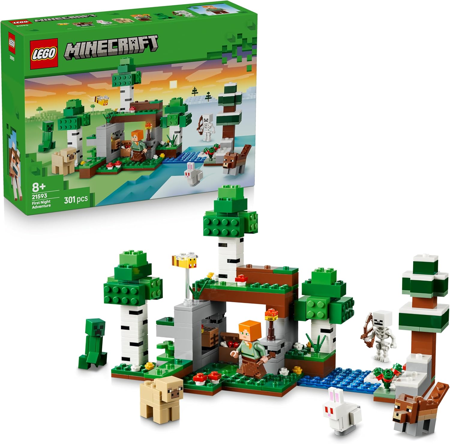 dcda062d549aa2ed49b9e9df3dd77ed7 Lego Minecraft Avventura della prima notte - immagine 1