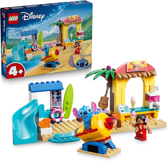 e96a97a7715ad43c48a442ada702f902 Lego Disney Divertimento in Spiaggia con Lilo e Stitch - immagine 1
