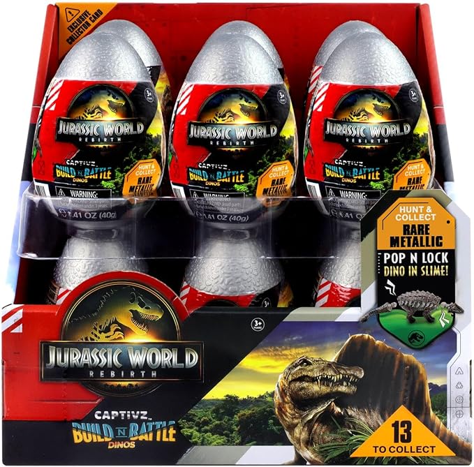 fb21fc758530d8faa726fe4e40116b06 Jurassic World Captivitz Rebirth Small Egg - immagine 1
