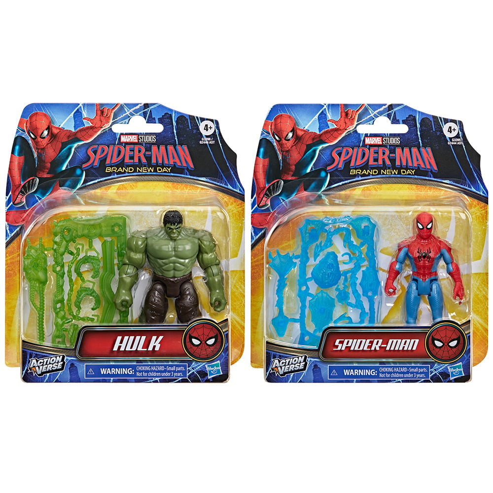 00f4af0987e4bf02b5406cdc0086837a Spiderman Brand New Day Pers.10 cm con acc - immagine 1