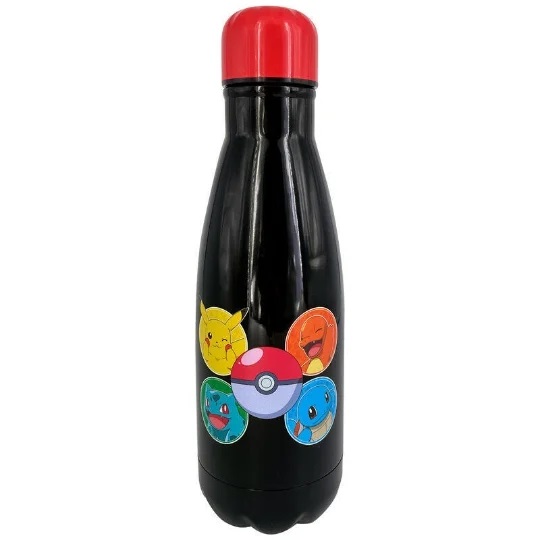 048677554bab629eb0b0a0d6ce437355 Borraccia Pokemon ml.500 Acciaio Inox - immagine 1