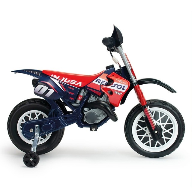 04c3be65644bf5b4a0db95dc2a8414c7 Injusa Moto Crosso Repsol 6V - immagine 1