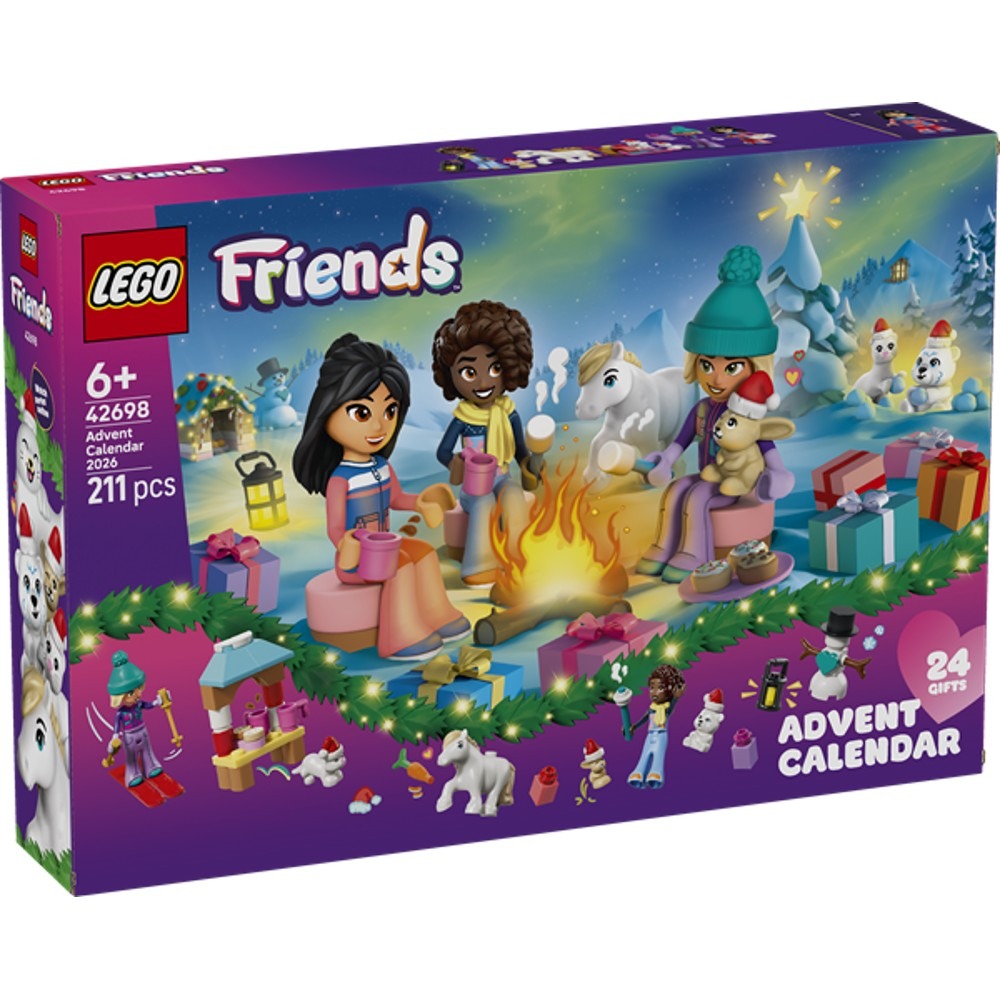 0c20fd81f4111c3bf9741966e1e29e47 Lego Friends Calendario dell’Avvento 2026 - immagine 1