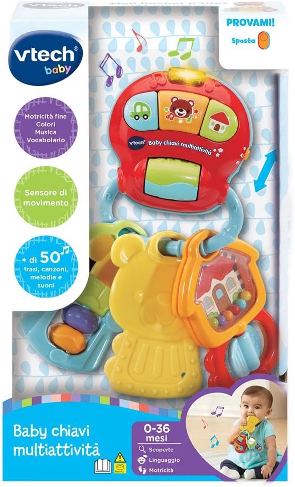 14dd2230be25b59fd564a852a1e1dc89 Vtech Baby Chiavi multiattivita - immagine 1
