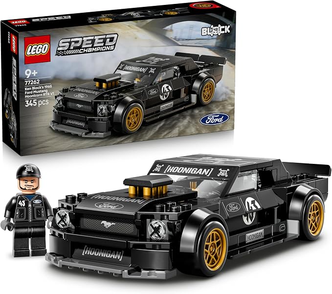 16d24a7304578dc70815a0f060164088 Lego Speed Champions Ford Mustang ’65 Hoonicorn V1 di Ken Block - immagine 1