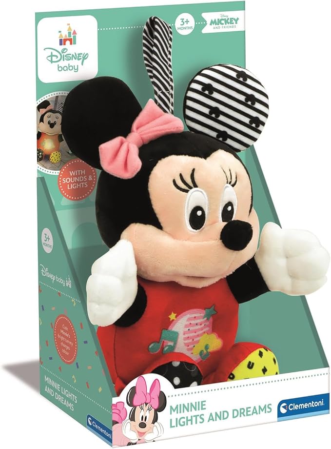 3ab35f60267451495e66bc7ed2e15277 Clementoni Baby Minnie Peluche Interrativo - immagine 1