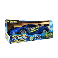 3fa7be0ccd6659697ac8996ab936db86 Supercar Flash nella notte luci e suoni - immagine 1