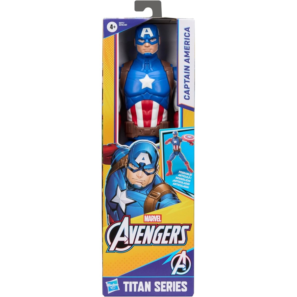 5e1f2759e8fffc807cff78bfc69a7c27 Avengers Personaggio Capitan America cm.30 Articolato - immagine 1