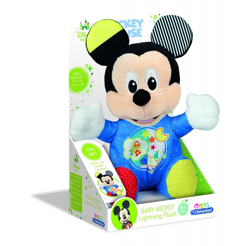 670740b772a38437da921edd52619cd5 Clementoni Baby Mickey Peluche Interrativo - immagine 1