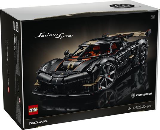 6a32730e1cff3e6d354dbe512d42d554 Lego Technic Hypercar Koenigsegg Sadair's Spear - immagine 1