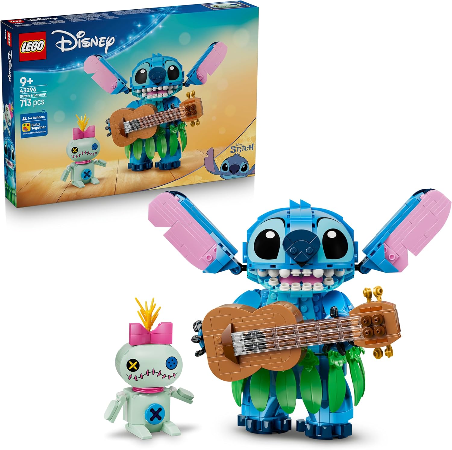 88765bd033be914b8930f0611cdd9e3a Lego Disney Classic Stitch e Scrump - immagine 1