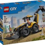 Lego City Great Vehicles Scavatrice da cantiere gialla