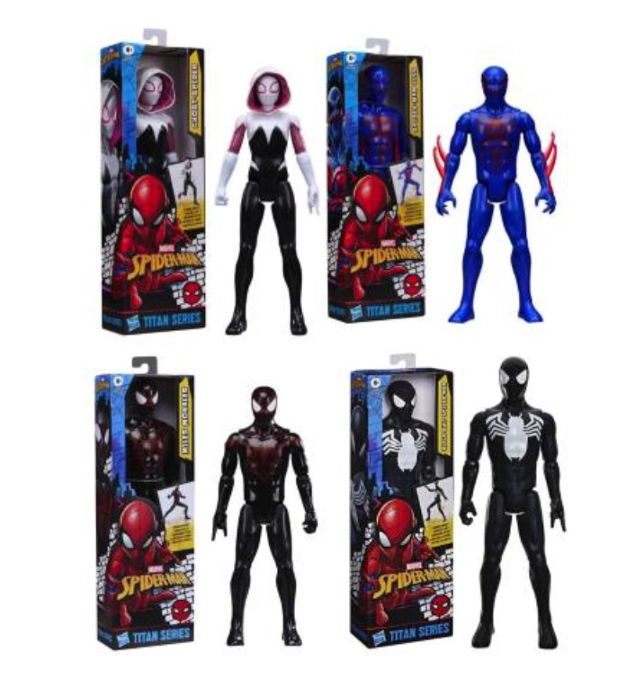 9dc7d5bc3af7f2d4bf9929fe15bb7d44 Spiderman Personaggio cm.30 Articolati Ass. - immagine 1