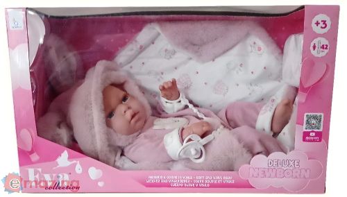 a63200912f1e4d36b2ec4509472f1687 Bambola newborn deluxe 1 da 42cm - immagine 1