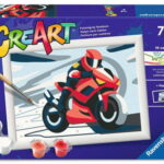 Ravensburger Creart Serie E - MOTOCICLISTA