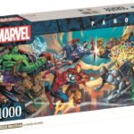 Clementoni Puzzle 1000 Pz. Panorama Marvel Heroes vs villa