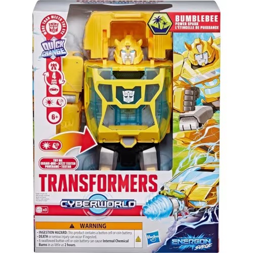e28b94736b934dec39a2275ccb6ad4b9 Transformers Cyberworld Power Spark Bumblebee - immagine 1