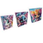 COPERTINA AD ANELLI A4 MAXI D30 # SJ GANG CARTOTECNICA ANIMALI GIRL