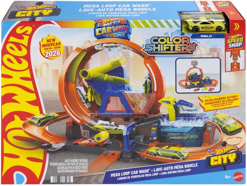 e68770b47d0ac4254e46ec870c1a9e13 Hot Wheels Autolavaggio Mega Loop - immagine 1