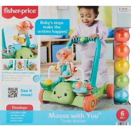 fafaa29c5479ff63ab64736960971b8d Fisher Price Tartaruga Primi Passi - immagine 1