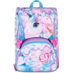 ZAINO SDOPP.BIG SJ GANG GLOW LED UNICORN GIRL