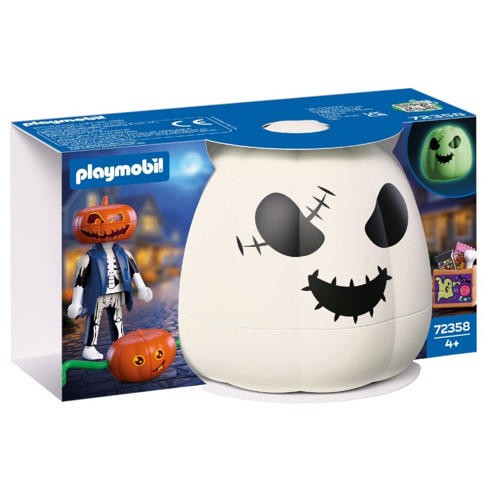 28349d01ced3eb15c7f3c4f7918bfc77 Playmobil Halloween: Mostro di zucca - immagine 1