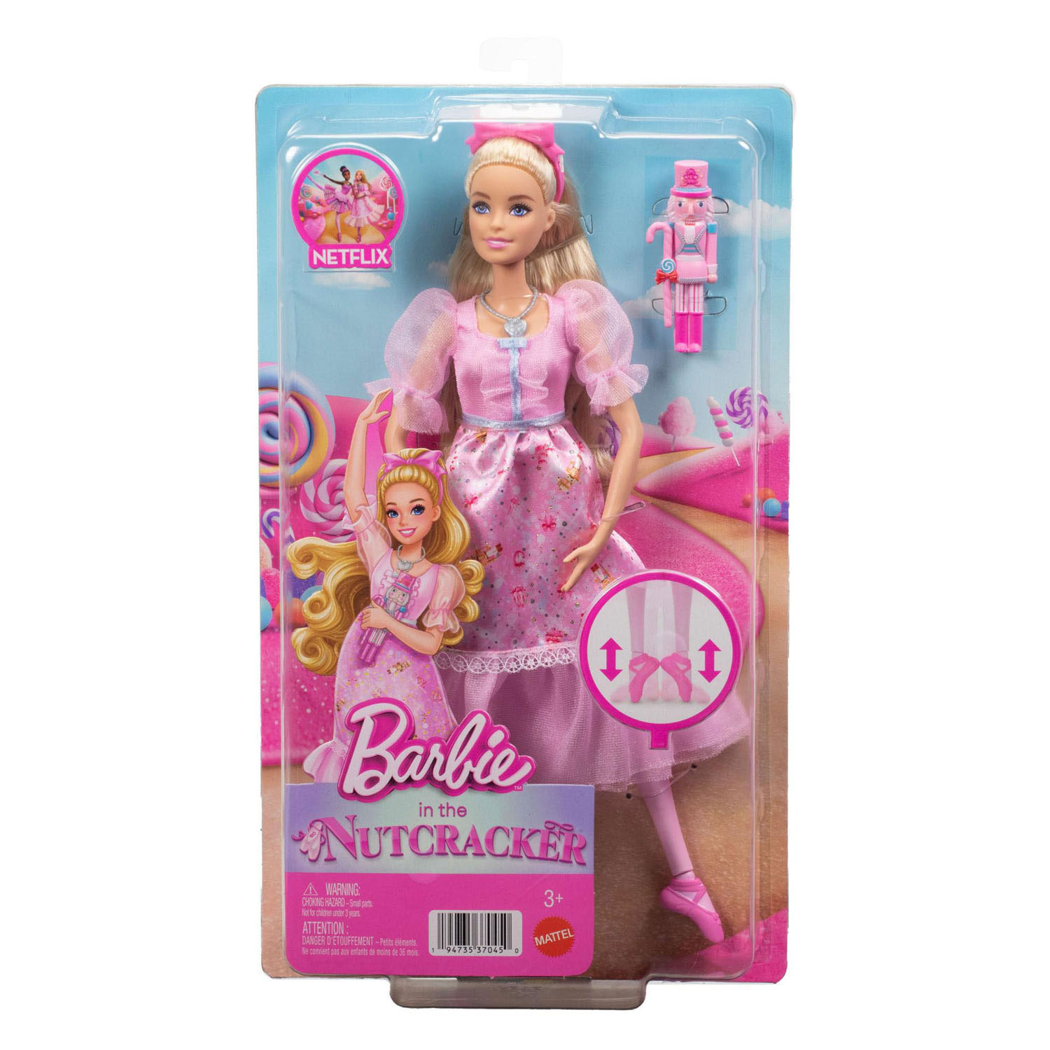 285da0728466a22846bebf1e3eacf6e5 Barbie Schiaccianoci Bambola Clara - immagine 1