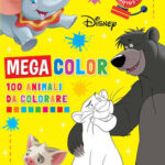 100 ANIMALI DA COLORARE MEGA COLOR
