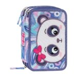ASTUCCIO CORREDO 3 ZIP PANDA MOFUMOFU