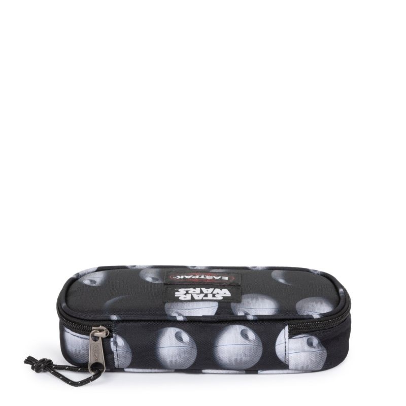 4217c942731bdcf4036a9b4ad49e034d OVAL SINGLE SW DEATH STAR BLACK A EASTPAK - immagine 1