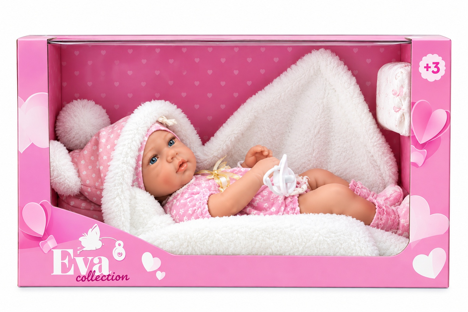6d74421121180ae1f869eb501a09b122 Bambola newborn deluxe 2 da 42cm - immagine 1