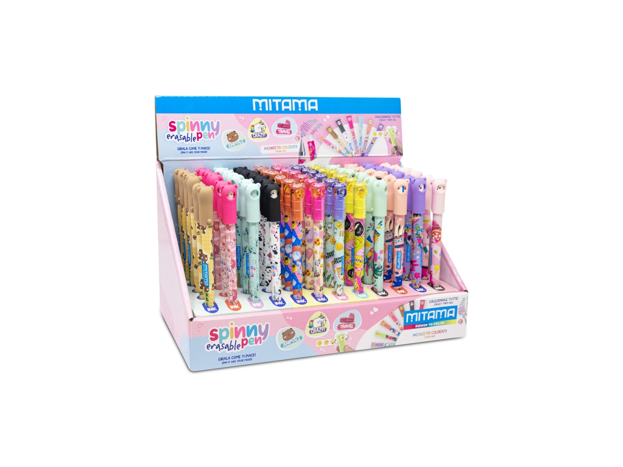 7e5e361cd1a5a049ac546a9a2b37cb77 PENNE CANCELLABILI SPINNY NEW MITAMA PENNE SPINNY CANCELLABILI - immagine 1