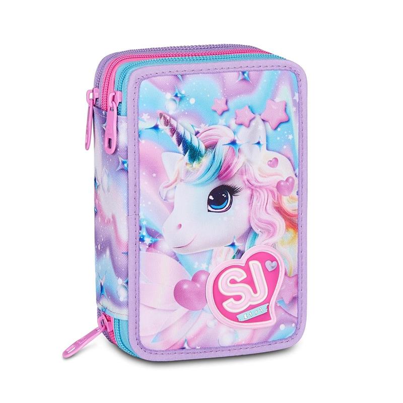7f8f151d0ebd3bde20fcac295aa5c5aa ASTUCCIO 3 ZIP SJ GANG GLOW LED UNICORN GIRL - immagine 1