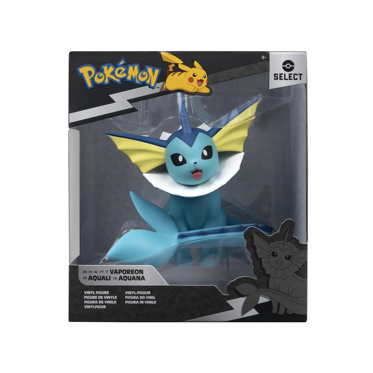 ac2ee2045be9837868e3fe95156a7d9c Pokemon Select - Vinile cm.12 Vaporeon - immagine 1