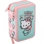 ASTUCCIO 3 ZIPPER 44 PEZZI HELLO KITTY