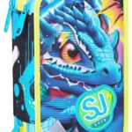 ASTUCCIO 3 ZIP SJ GANG METAL DRAGON BOY