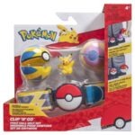 Pokémon Clip 'n' Go Poké Ball Set Cintura - Pikachu